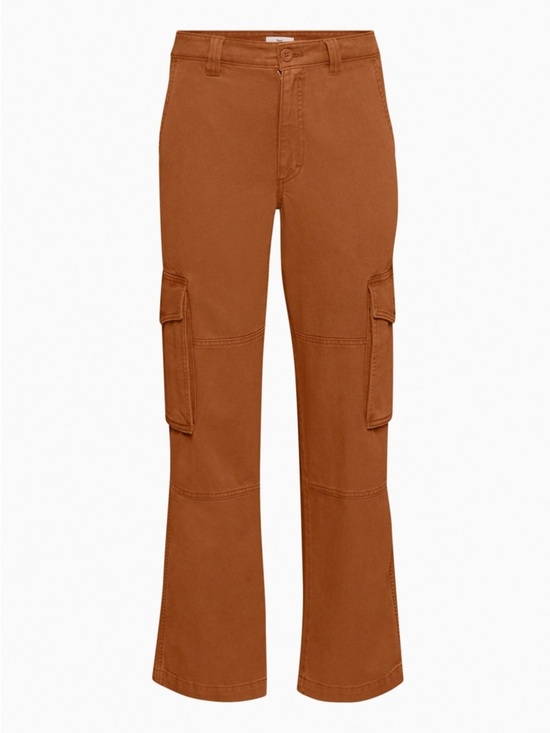 Aritzia Pants - Aritzia TNA Troop Cargo Pant in Garment Dyed Warm Umber 00 - MidRise 100% Cotton